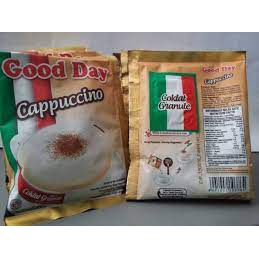 

Kopi Good Day Cappucino 10 Sachet [1 Renceng]