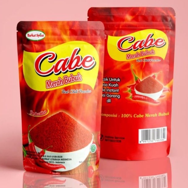 

Barkat - Cabe Merah Bubuk / Red Chili Powder 250gr
