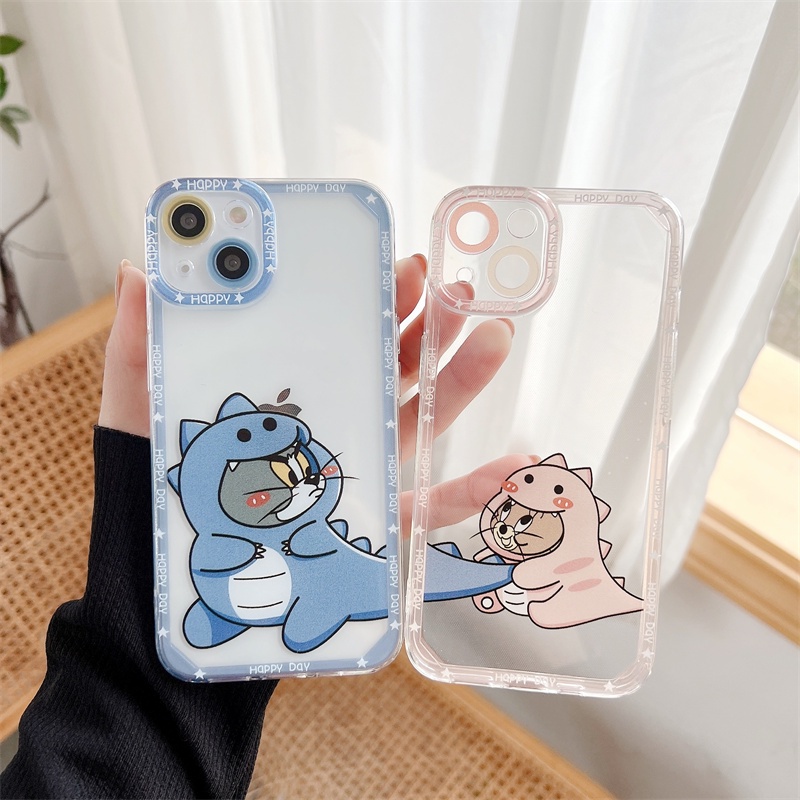 Casing Iphone 13 12 11pro Max X Xs Xr Xsmax 7 8plus Motif Jerry &amp; Tom Angel Eyes