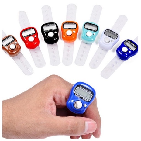 TASBIH DIGITAL MINI TALLY COUNTER ALAT HITUNG TASBEH DIGITAL WARNA WARNI [SWEETSPACE]