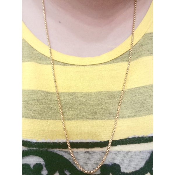 pecah kopi//kalung titanium//titanium// kalung pecah kopi//kalung italy