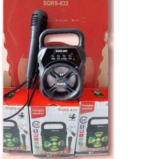 SQRS-663 Speaker Bluetooth Karaoke SQRS663 Speaker Bluetooth + Mic karaoke