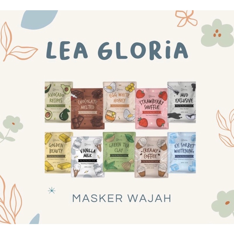 BPOM MASKER ORGANIC TRAVEL SIZE LEA GLORIA 10 Gr