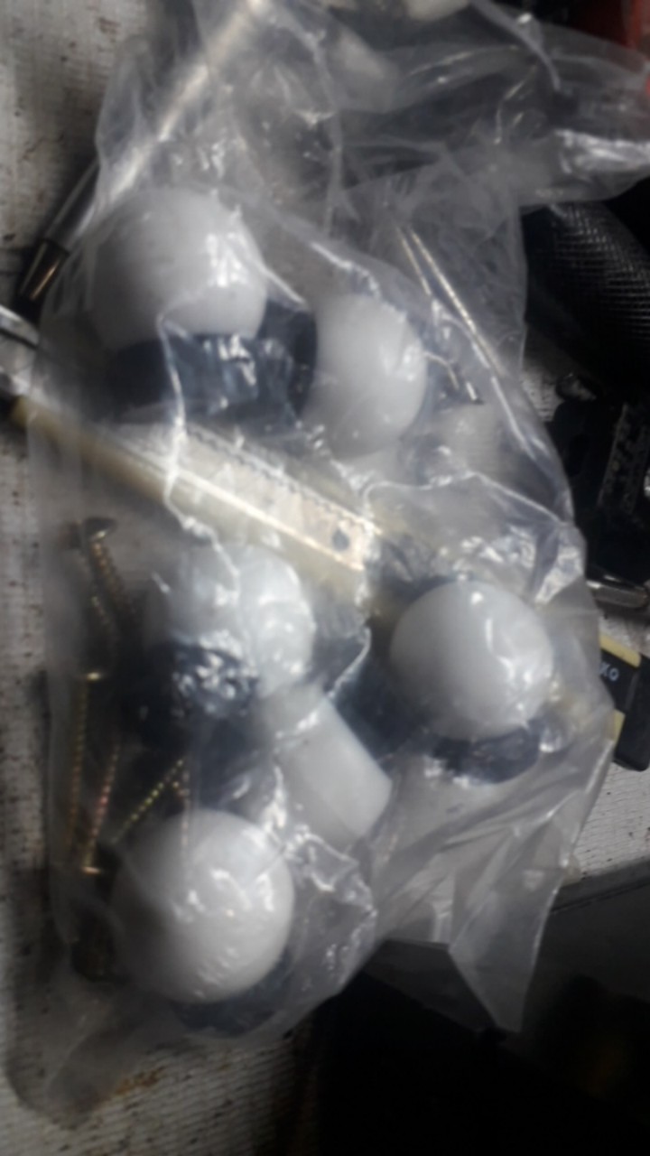 Knob Tarikan Handle Laci Lemari Plastik Olimpik Bola Obral Murah Sale