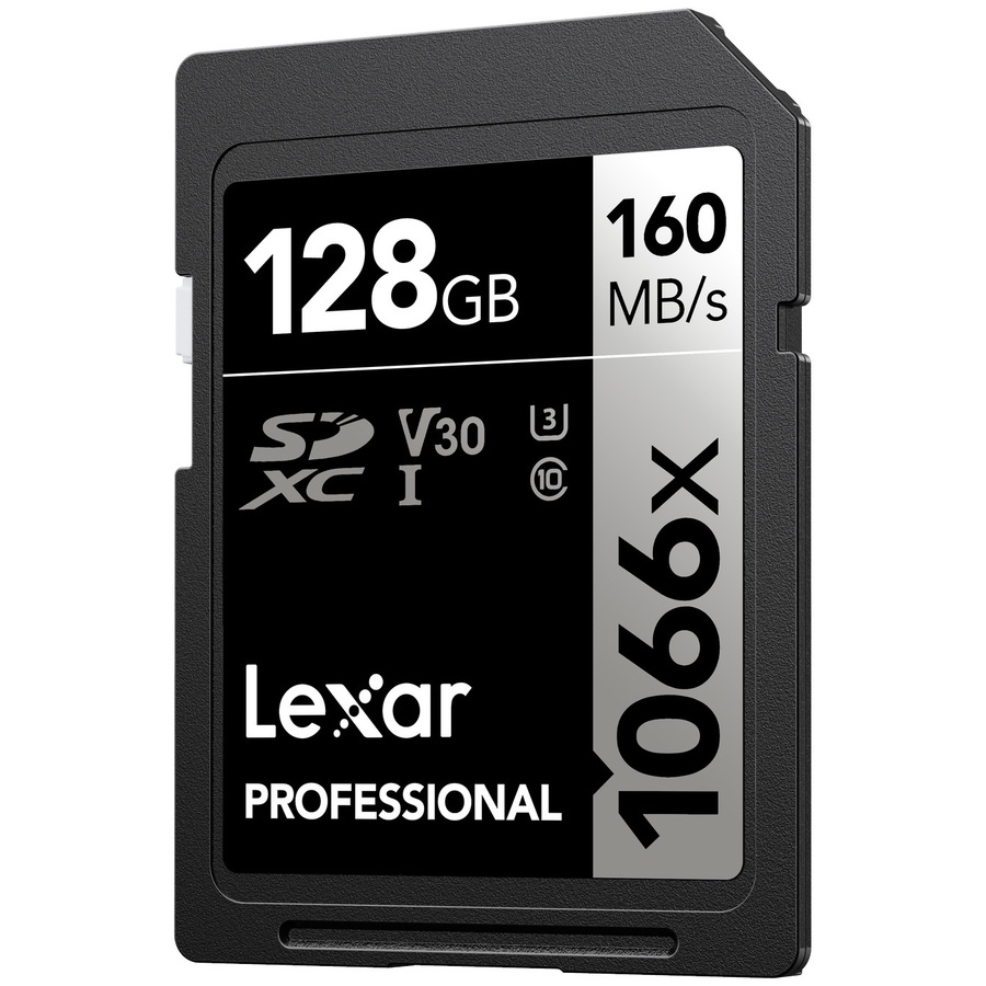 Lexar Professional 128GB 1066x SDXC up to 160/120 MB/s