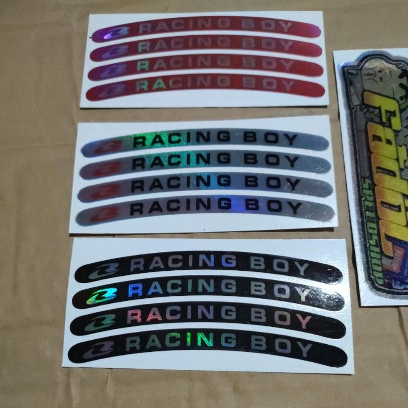 Stiker Velg RCB Racing Boy