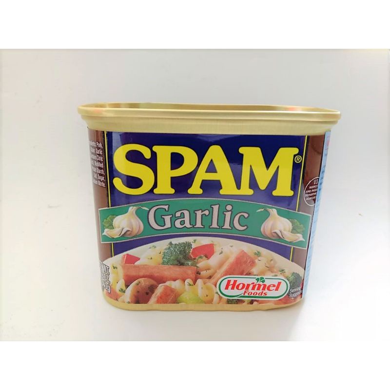 

SPAM daging babi olahan rasa bawang putih