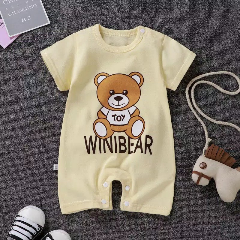 PlazababykuJUMPER IMPORT PENDEK baju bayi imut lucu jumper bayi pendek import