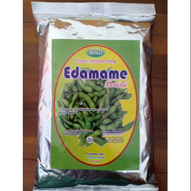 

Kedelai edamame kering/edamame goreng/camilan sehat edamame 100 gr