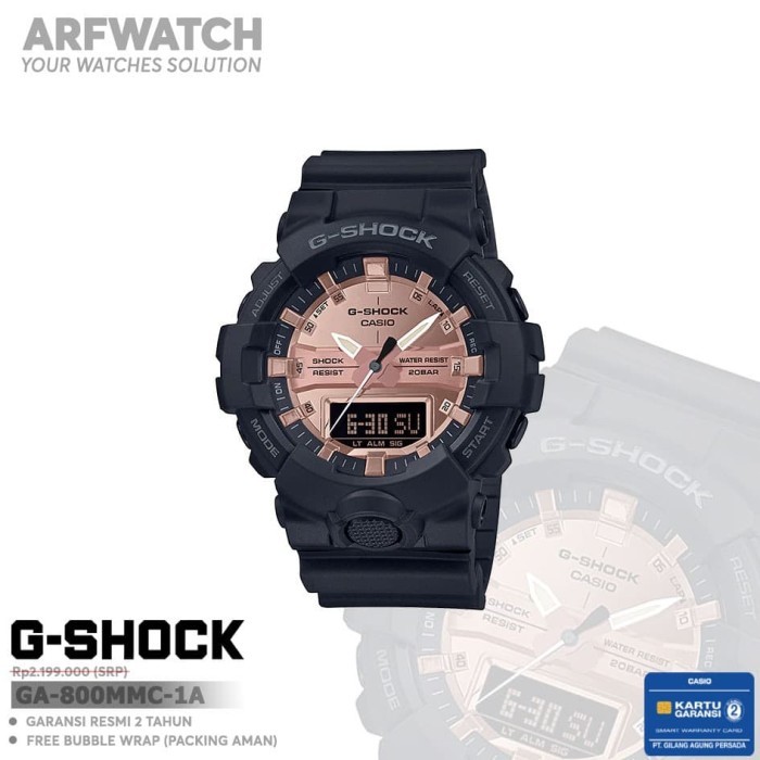 Casio G-Shock GA-800MMC-1A / GA-800MMC-1ADR Original