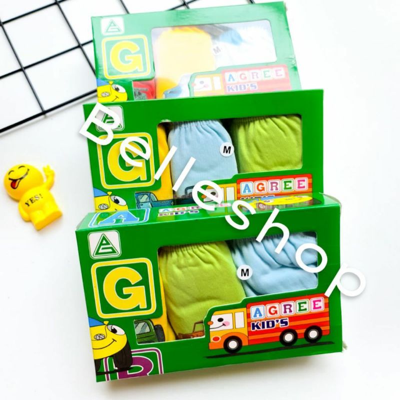 Celana Dalam Anak Laki - Laki ( 3 PCS ) Agree Kids BOX