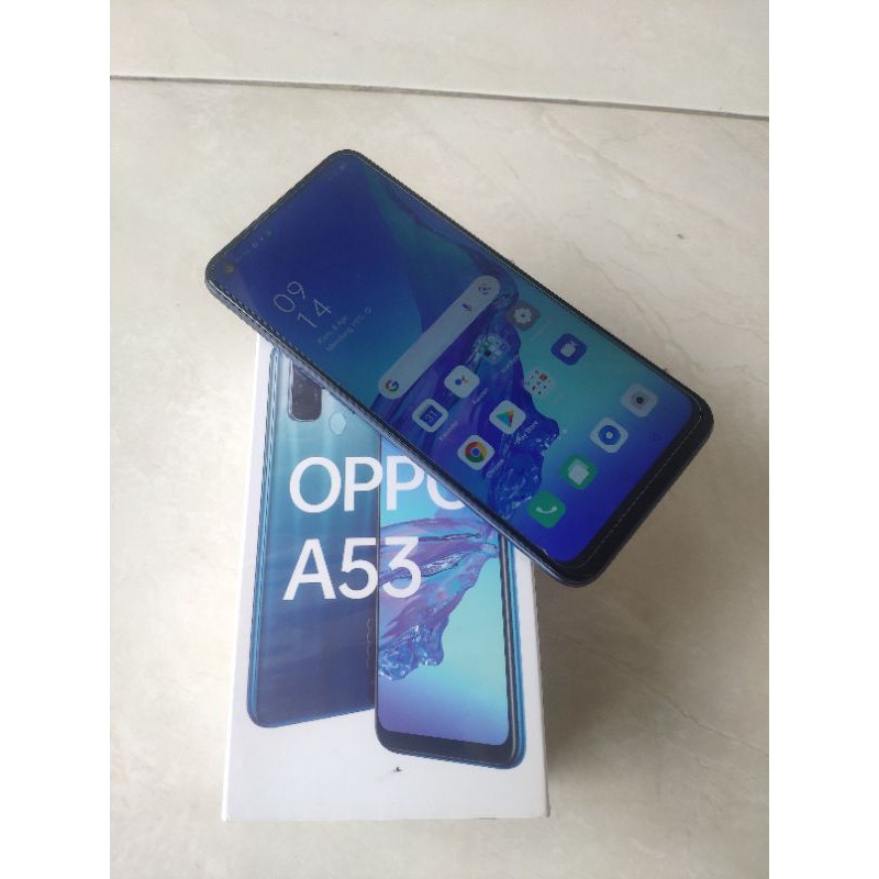 Oppo A53 RAM 4/64GB SECOND/BEKAS FULLSET