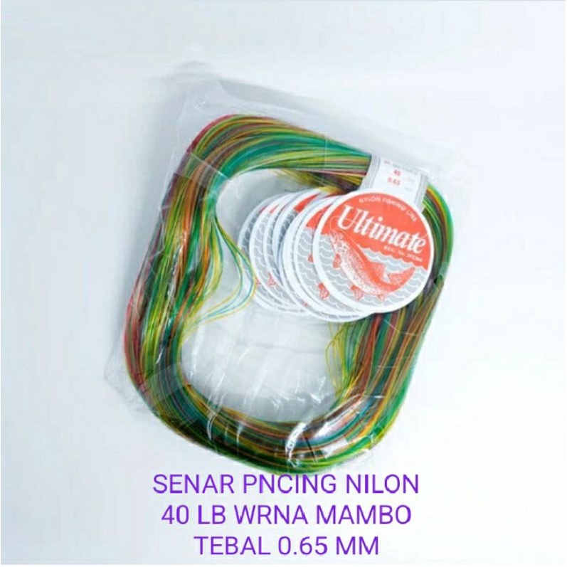 senar nilon pancing ultimate 40 lb mambo