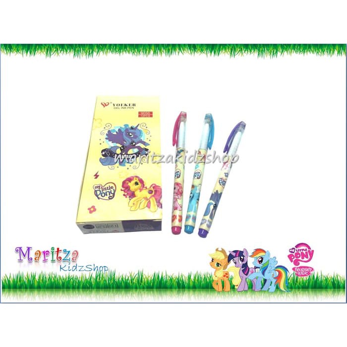 

TERMUURAAH, Alat Tulis / Pulpen / Bolpoin / Bolpoint Karakter My Little Pony .