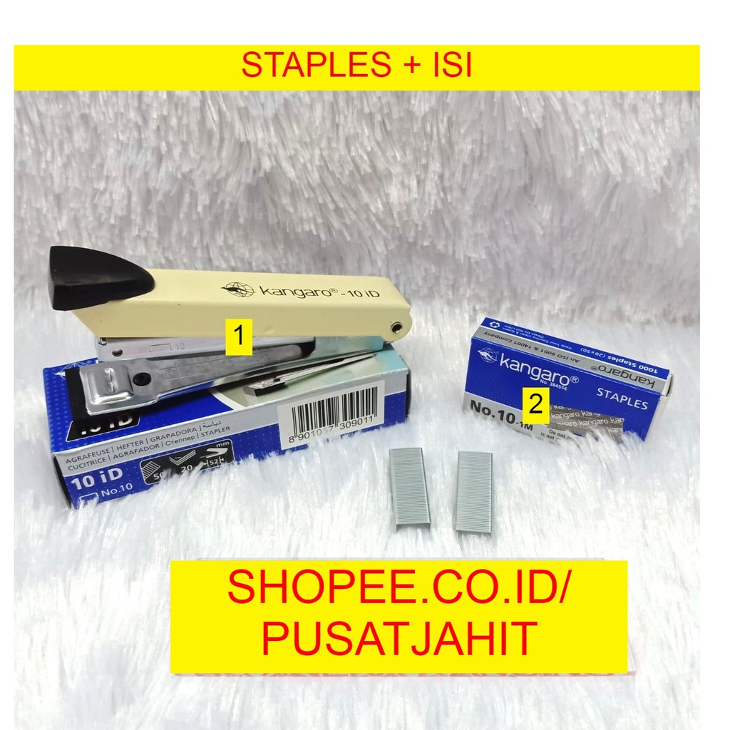 

2. ISI REFILL STAPLES KANGARO NO. 10