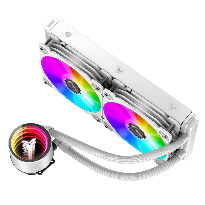 jonsbo shadow 240 white aio liquid cpu cooler tw4 240 argb sync