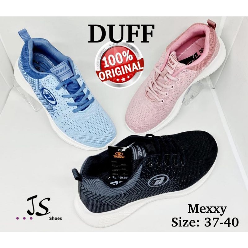 DUFF MEXXY - SEPATU SNEAKERS TALI WANITA DEWASA DUFF