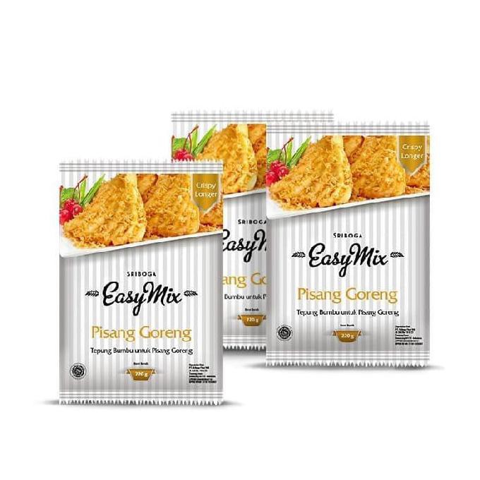

Sale!! 3 Piece - Sriboga Easymix Pisang Goreng 220Gr Terbaru