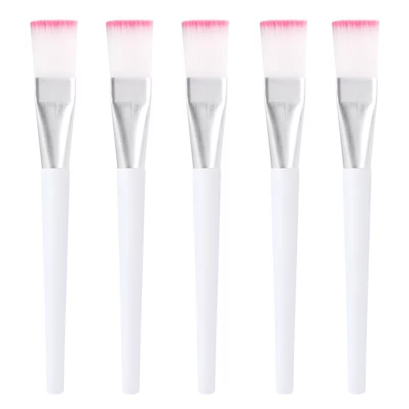 KUAS MASKER SILIKON - Make Up Brush Wajah Warna Bening Pastel Lembut - Skin Care