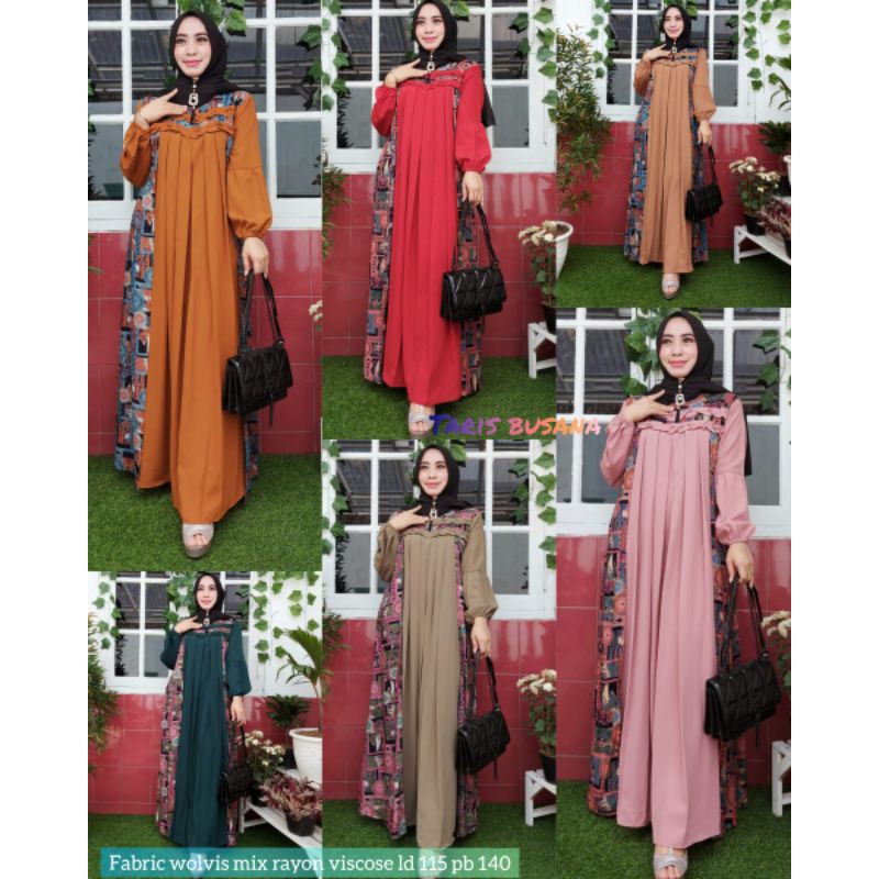 (TARIS BUSANA) GAMIS SAUDI  PT.3
