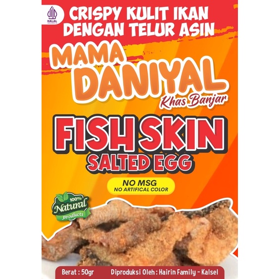 FISH SKIN SALTED EGG