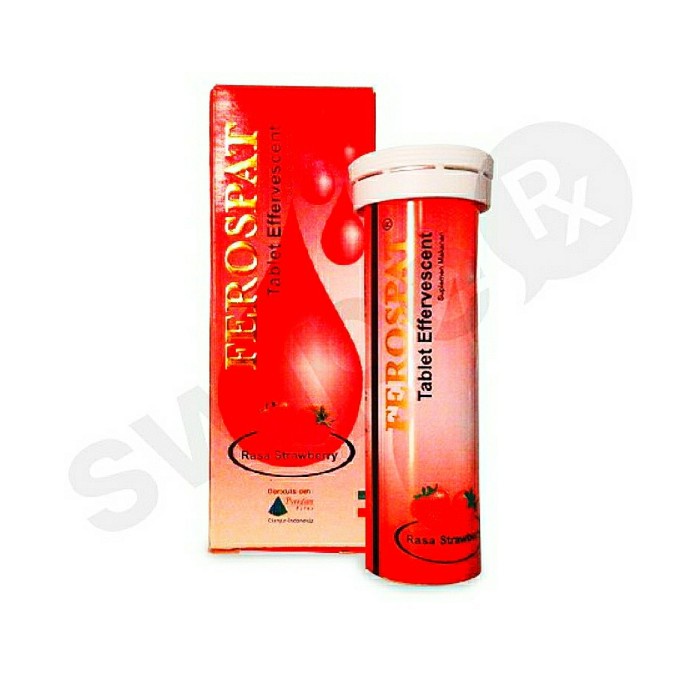 Ibu Hamil - Ferospat Effervescent Pyridam Vitamin Ibu Hamil Dus Tube 10 Tablet