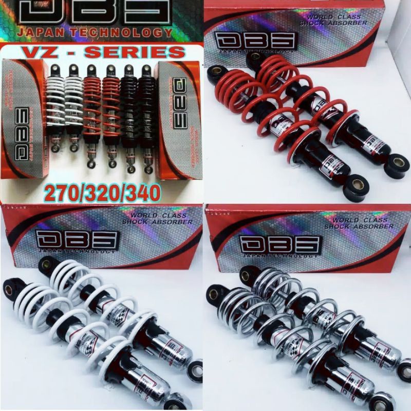 shock yoshimura z series shockbreaker variasi motor bebek sport shockbreaker belakang  280mm 320mm 340mm