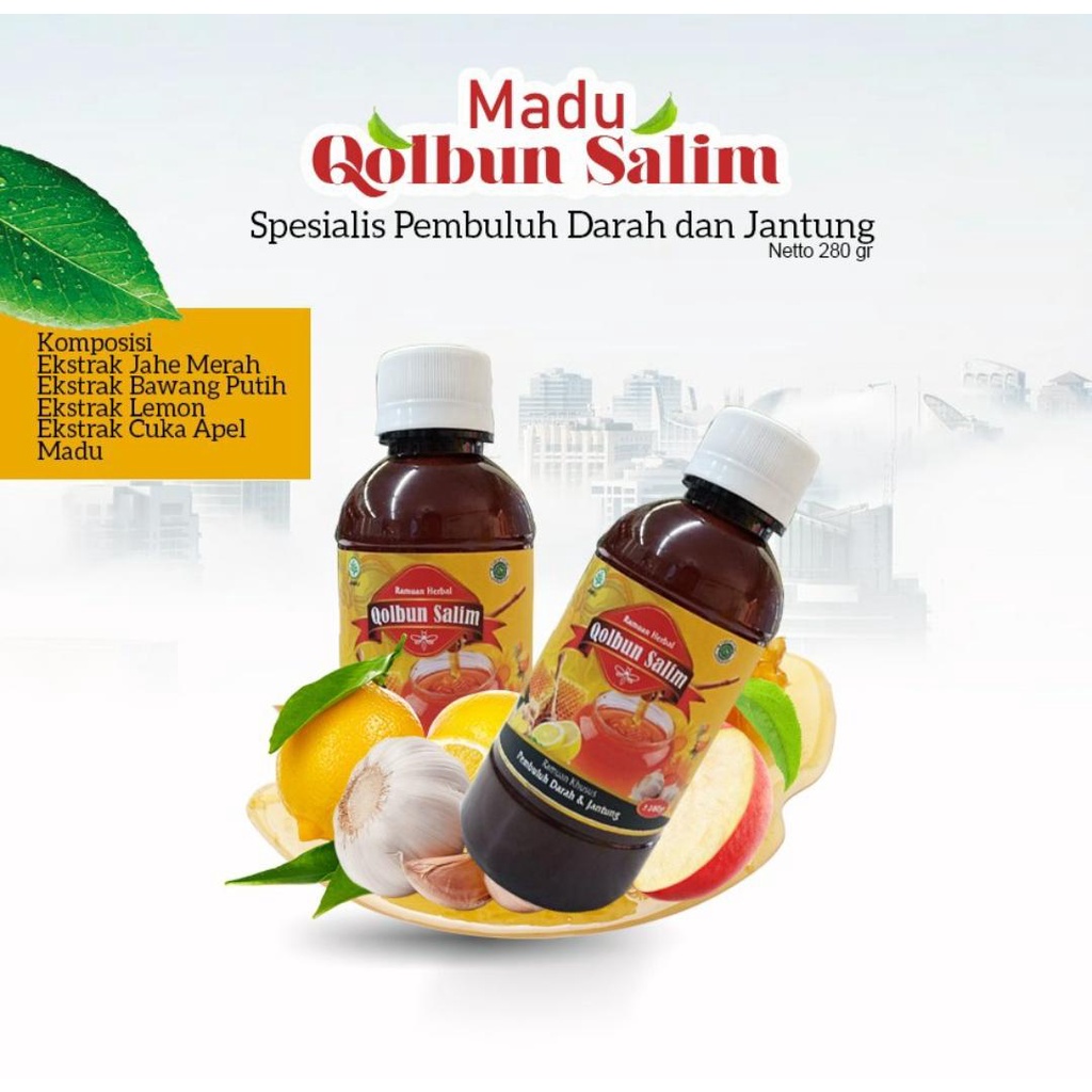 MADU QOLBUN SALIM PREMIUM,SPECIALIS PEMBULUH DARAH DAN JANTUNG