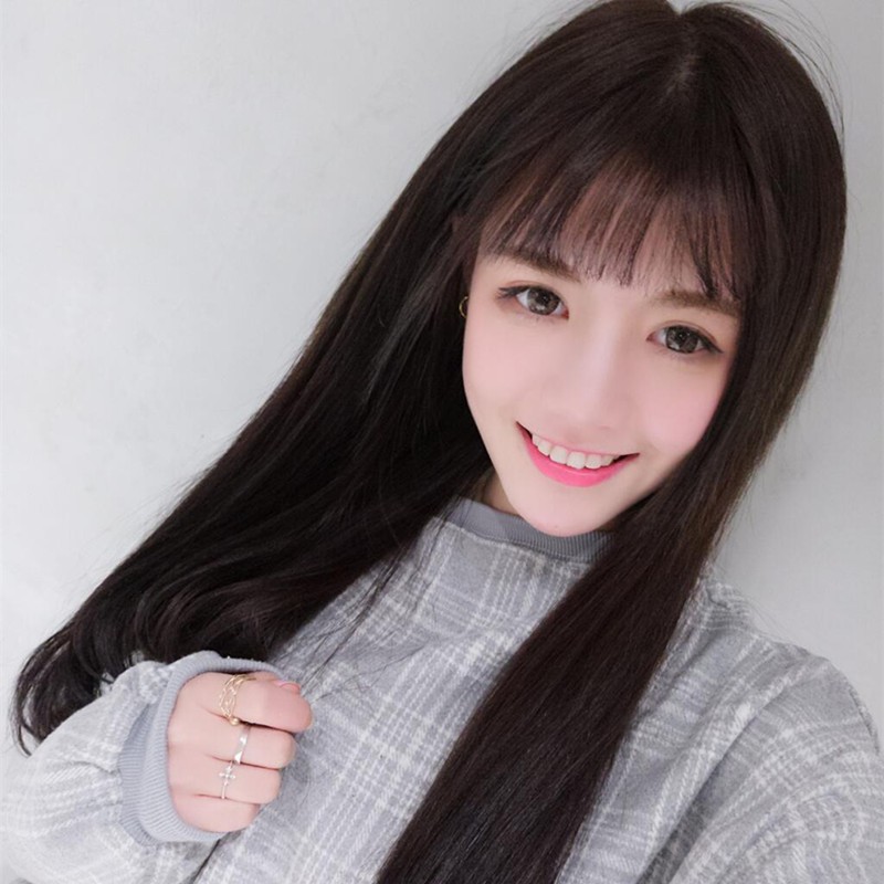 Hairclip Long Straight Big layer 65cm Korean Version Hair Clip Panjang Natural Hair Import