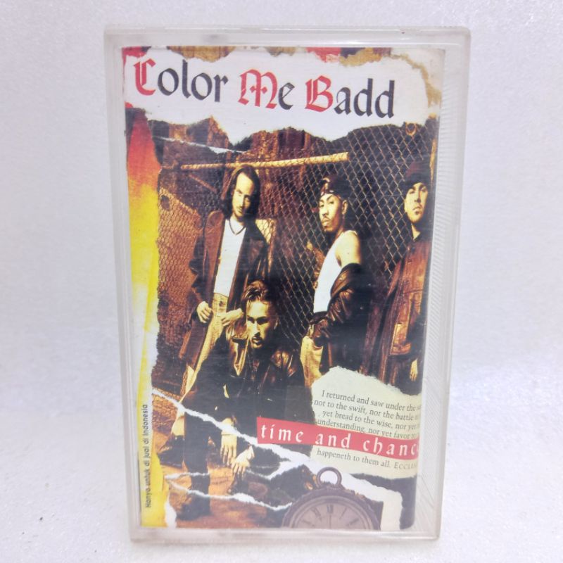 Kaset pita Color me badd - time and chance