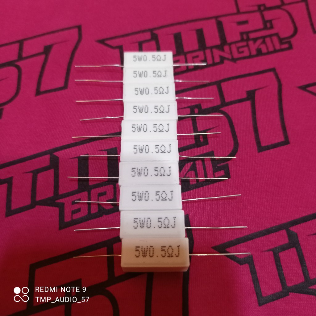 Resistor Kapur 5 Watt