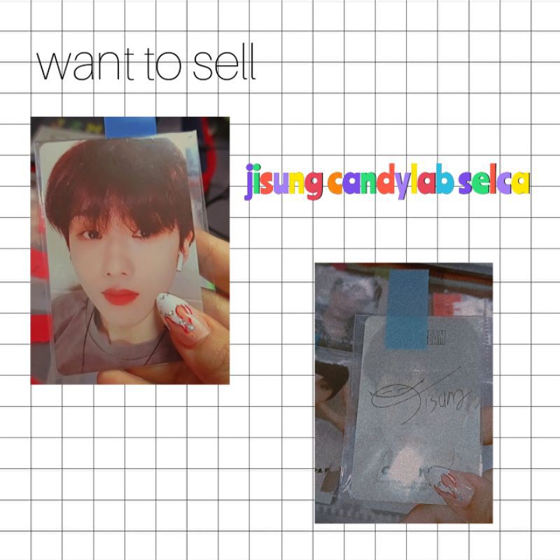 jisung candylab selca nct booked