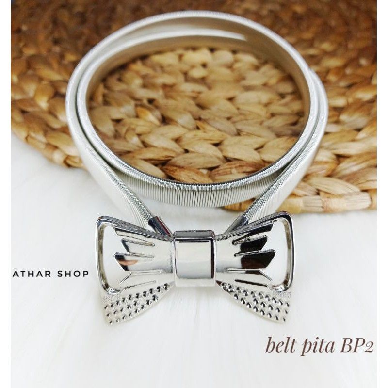 BAYAR DI TEMPAT Real Pict Belt Wanita/Belt gamis/ Elastis Melar/Material Besi Per