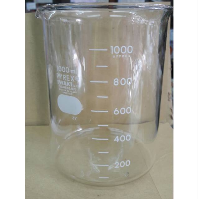 Gelas beaker iwaki 1000ml