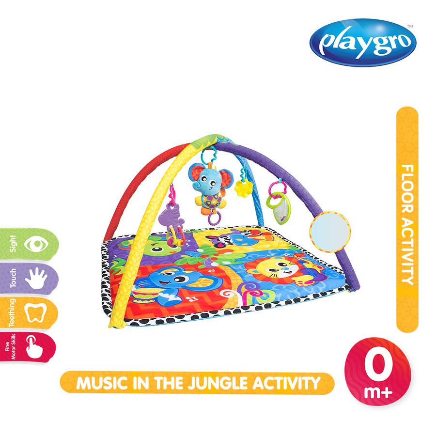 Playgro Music In The Jungle Activity Gym - Mainan Bayi