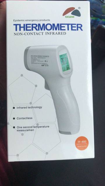READY STOCK JAKARTA TERMOMETER INFRARED Non contact tembak / laser ISO9001