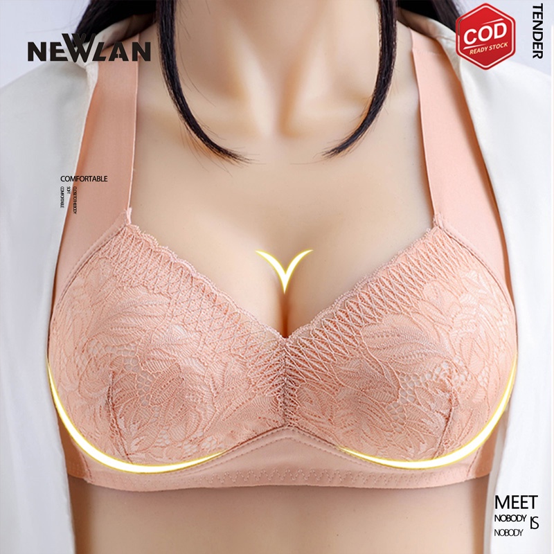 Newlan Wx011 Bra Jumbo Luxury BH Cup C Pengencang Payudara