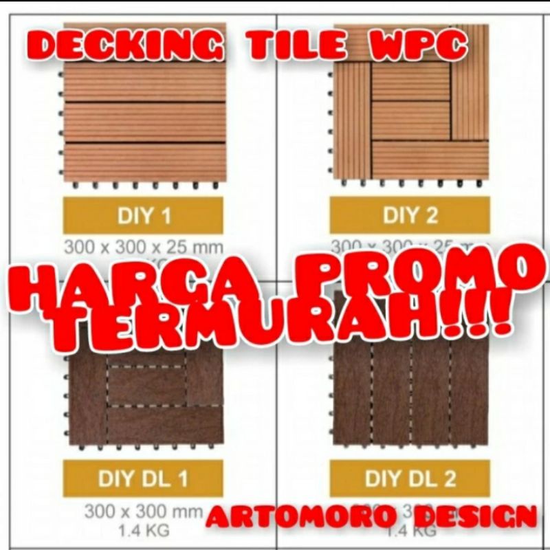 DECKING TILE WPC KAYU ASRI