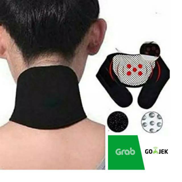 Pemanas Penghangat Terapi Pemijat Leher neck Magnetic Tcare Tourmaline