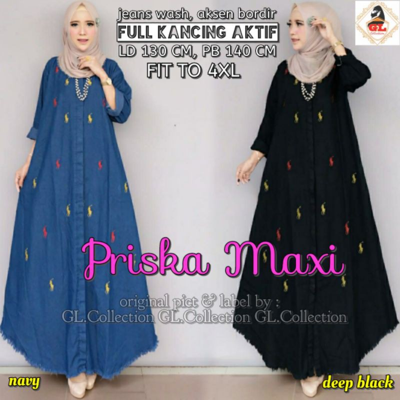 GAMIS PRISKA MAXI BY GL COLLECTION