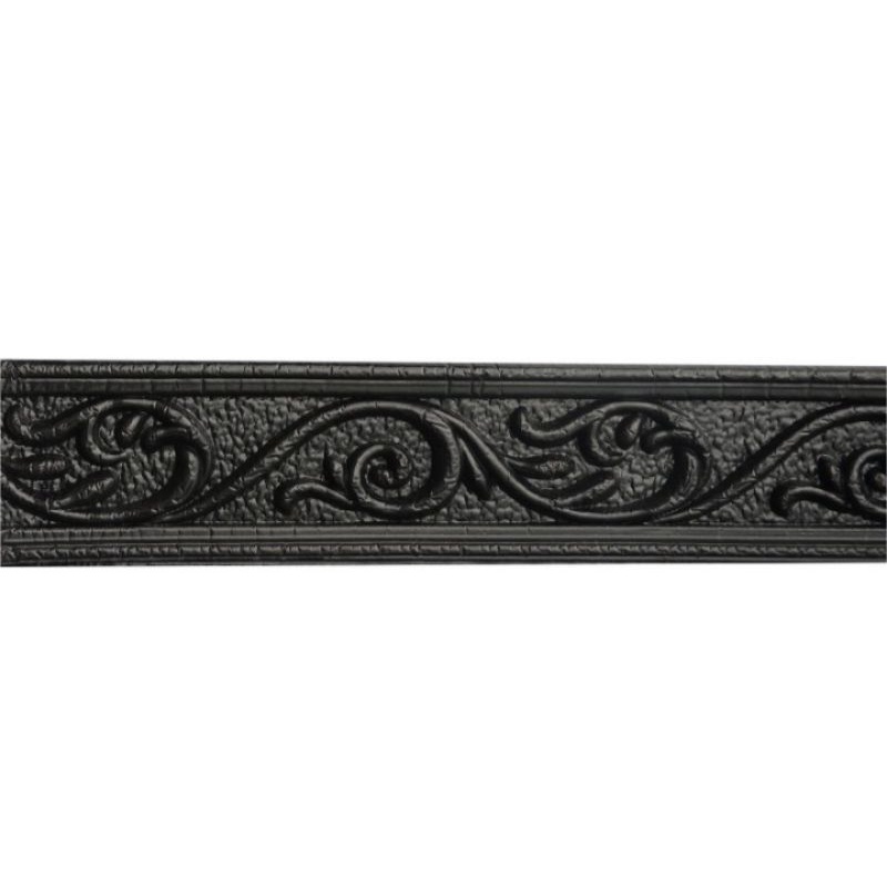 List Wallpaper Foam List Border 230x8cm tebal 5mm-Hitam Lebar 5cm