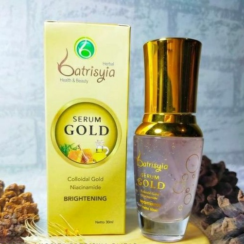 Serum Gold Batrisyia Herbal - Serum Anti Aging - Serum Glowing - Serum Wajah - Serum Herbal