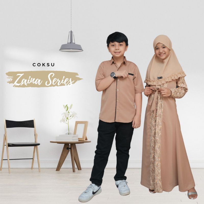 Baju Muslim Anak Zaina No Hijab