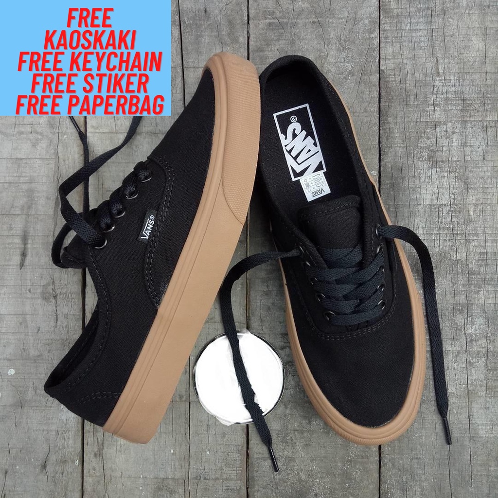 Sepatu vans 2024 authentic hitam