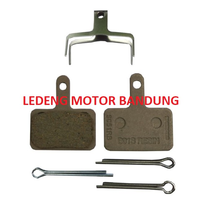 Disc Brake Pad B01S Resin Shimano Kampas Rem Cakram Sepeda Bike