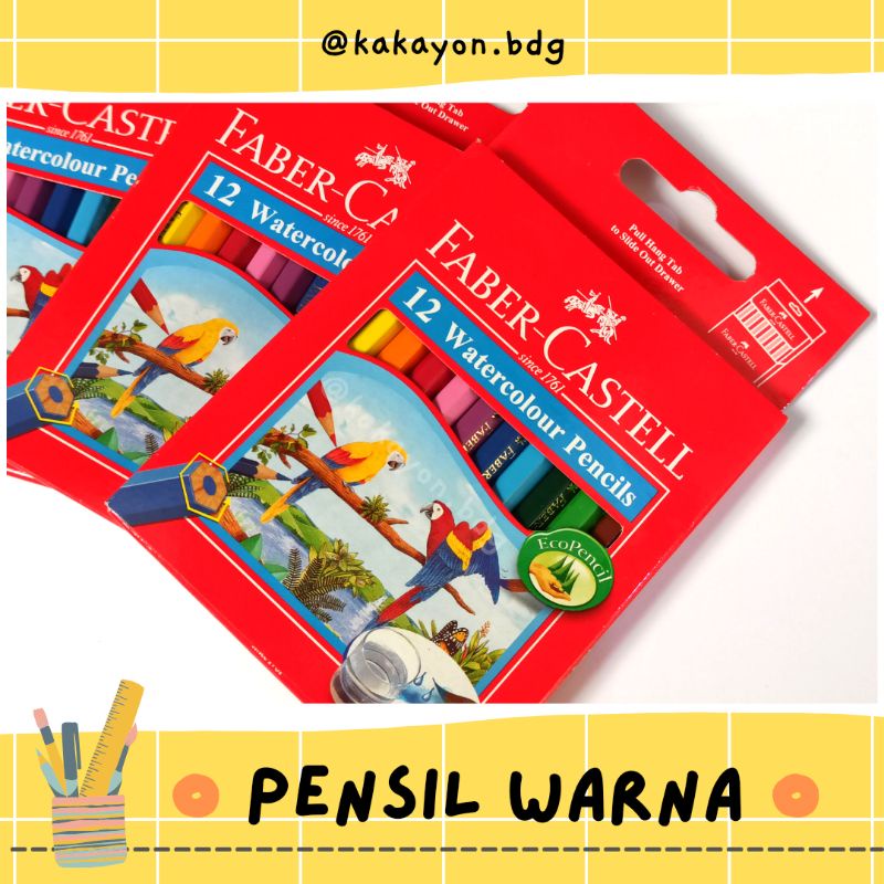 

Pensil Warna Watercolour Pendek
