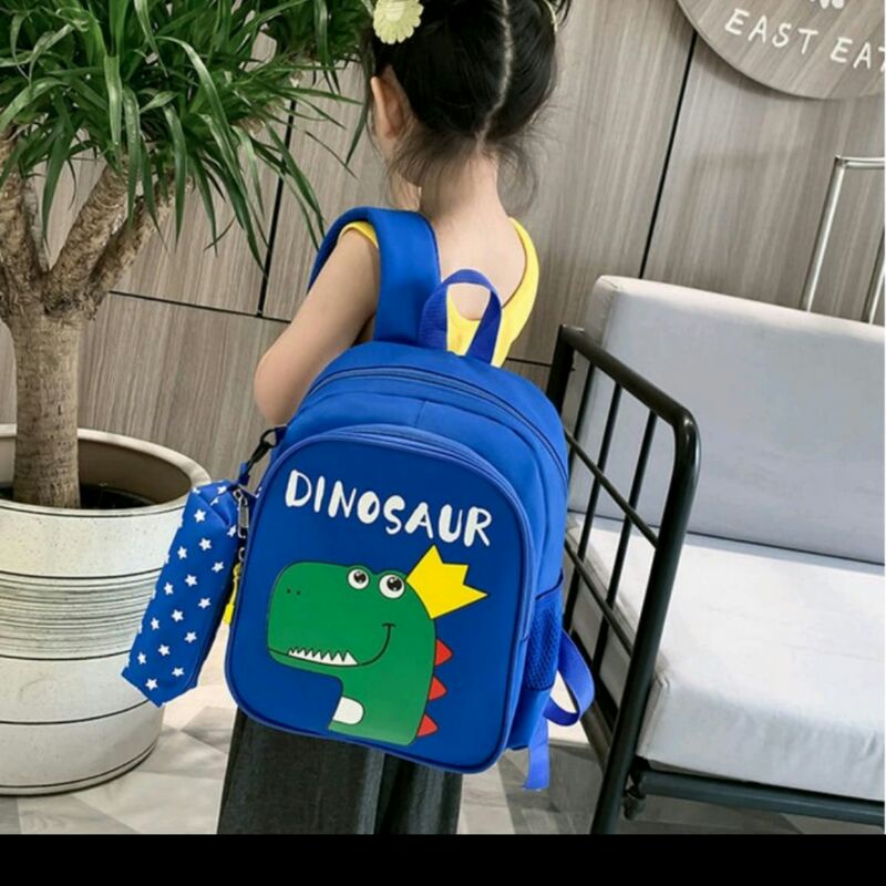 Tas Ransel Sekolah Tk - Sd - Dinosaur