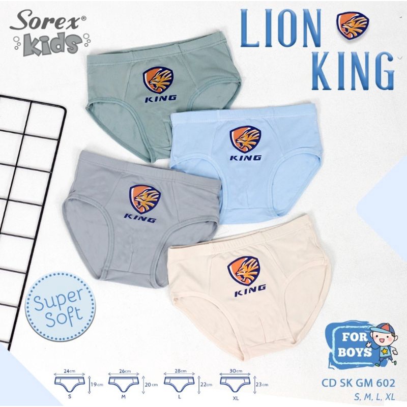 CD Segitiga Anak Cowo Sorex CDSKGM602