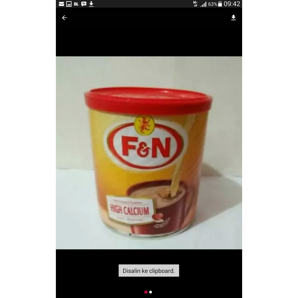 Susu F&N Original Malaysia