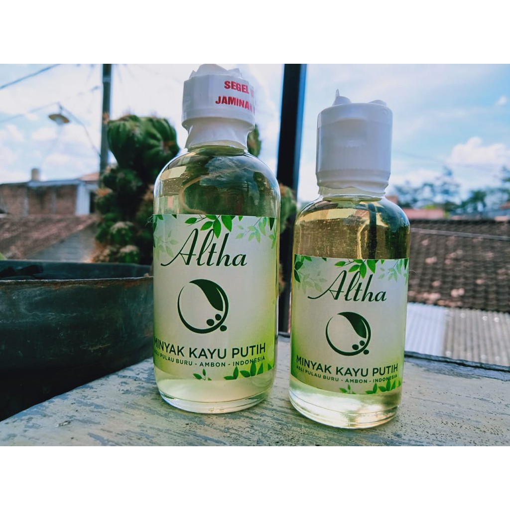 Minyak Kayu Putih Organik Altha 30 ml Asli dari Pulau Buru Ambon